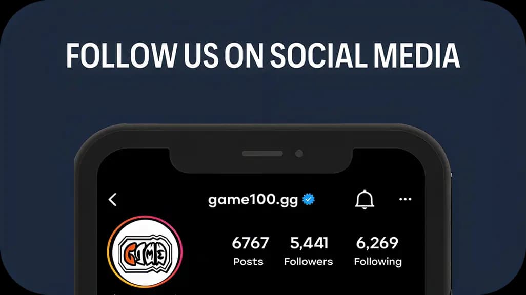 follow on social media